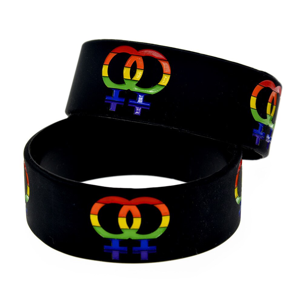Mode Gay Pride Gay Siliconen Polsbandje Vrouwelijke Polsband Sport Polsband