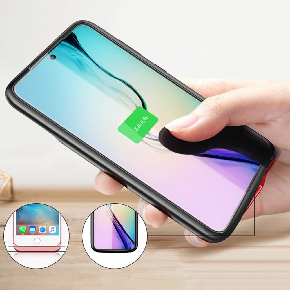 For Samsung Galaxy S6 S6 Edge S7 S7 Edge S8 S9 S10 Plus S10E S20 S20 Ultra Note 8 9 10 10 Pro Battery Case Power Bank Charger