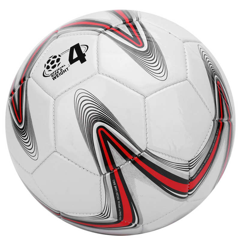 Soccer Ball Size 4 Machine Sewn Football Indoor and Outdoor Students Training Soccer Sports League Training Ball