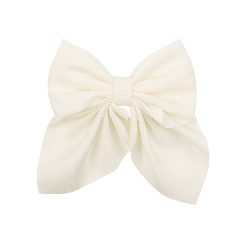 1 pieza de lazos grandes para el cabello, pinzas para el cabello de satén de dos capas, lazo de mariposa para niñas, horquilla con lazo, horquilla de , accesorios para el cabello: Oro