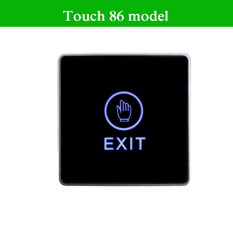 OBO HANDS Touch Exit Button Infrared Sensor No Touch Push Switch Contactless Release for Home Door Access Control Lock System: Touch 86