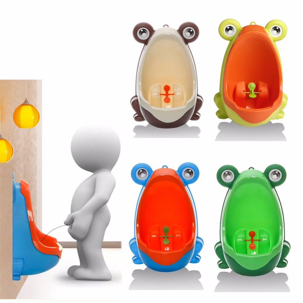 Kikker Kinderen Potty Toilet Training Kids Urinoir Voor Jongens Pee Trainer Badkamer