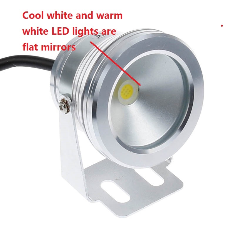 1pcs/lot RGB 10W DC12V underwater led fountain lights led pool lamp pond light IP67 under water led light