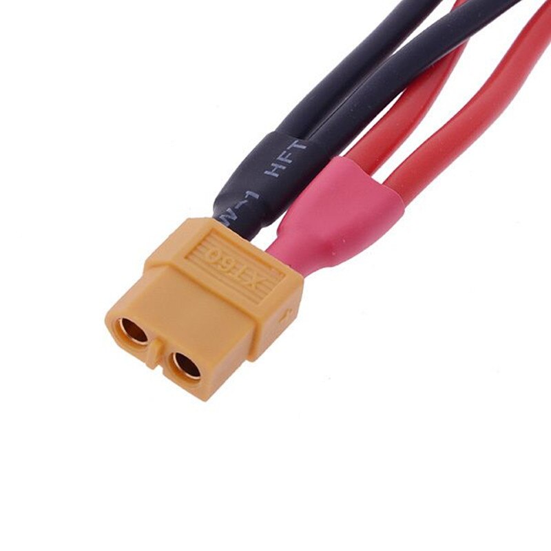 1 sztuk Xt60 równoległe złącze baterii kabel podwójny przedłużacz Y rozdzielacz przewód silikonowy