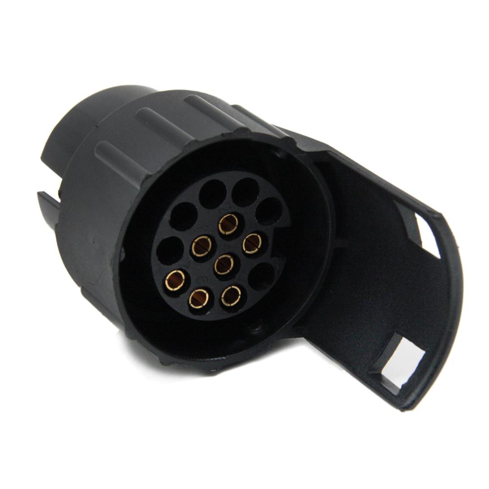 Tirol P3 7 Tot 13 Pin Trailer Plug Black Frosted Materialen Trailer Bedrading Connector 12V Towing Plug N Type t22774