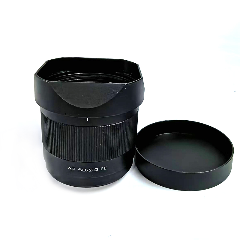 Bayonet Metal Square Lens hood With Free Metal Cap for Viltrox 50mm F2.0