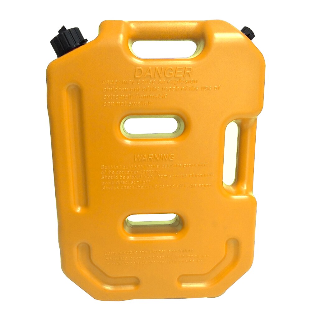 10L Portable Gasoline Diesel Fuel Tank with Refueling Pipe 5 Gallon SUV ATV Motorcycle Scooter Car Tanks Jerrycan