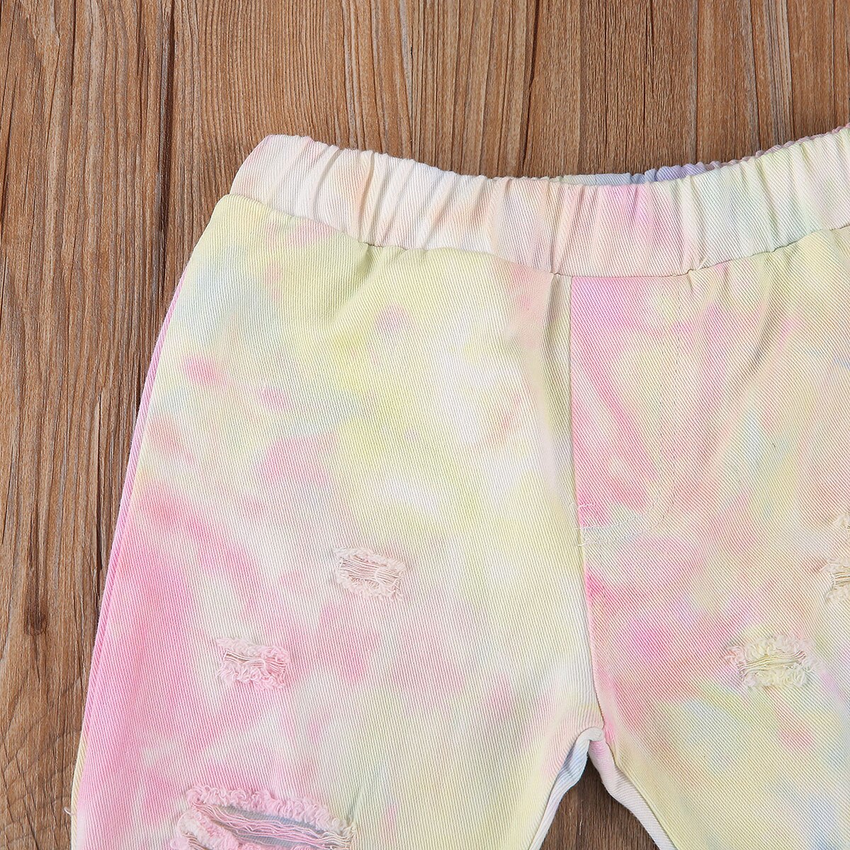 Pantalones acampanados para chico y niña de 2 a 6 años con estampado de campana