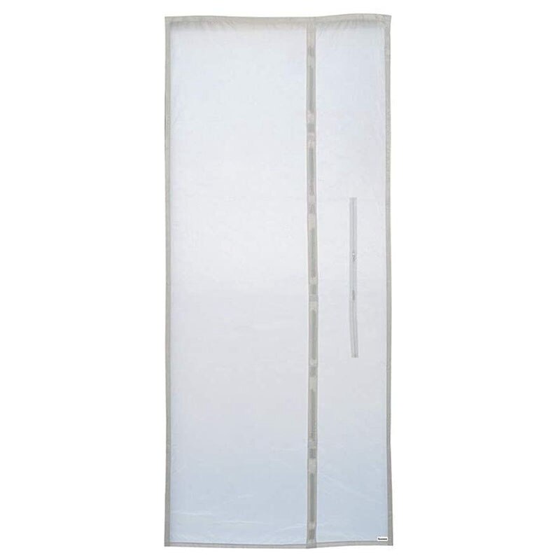 AirLock Window Seal,Flexible Cloth Sealing Plate Window Seal with with Zip and Adhesive for Mobile AirConditioning Units: Default Title