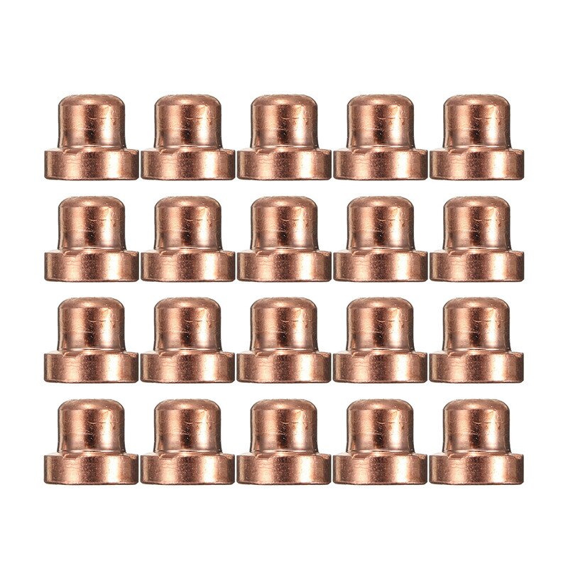 45Pcs Plasma Cutting Machine Consumables Spare Parts Torch welderes Accessories Torch Parts For LG-40 PT-31 CUT40 CUT50