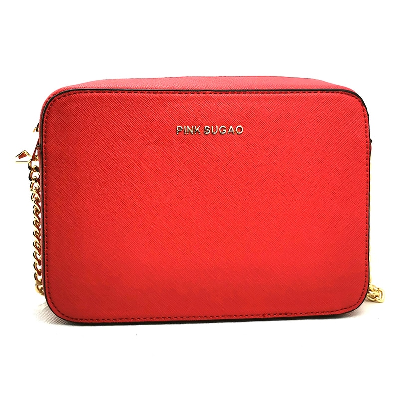 Pink Sugao Women Shoulder Bags Messenger bag handbag chain crossbody bag pu leather