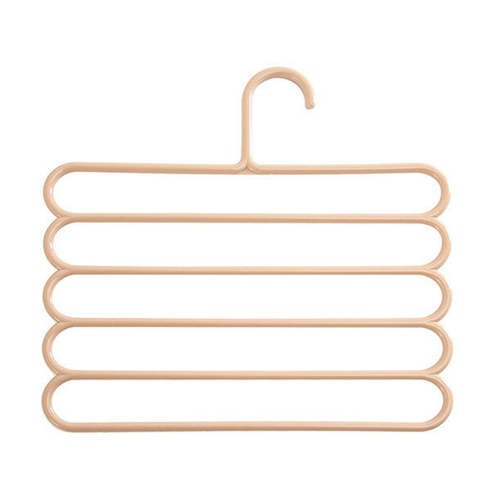 Pantalons cintres supports multifonction pantalon cintre support de rangement vêtements cintre cravate écharpes ceinture serviette antidérapant magique cintre 1PC