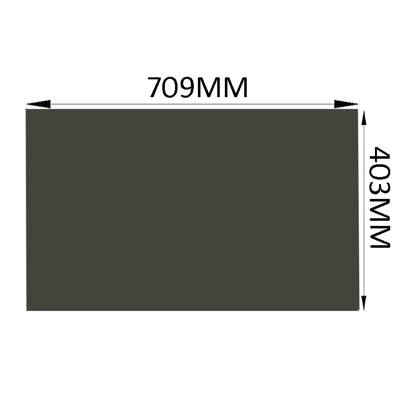 1PC 32inch 90 degree 715MM*410MM 16:10 LCD Polarizer Film Sheets for TV LCD LED IPS Screen For TV