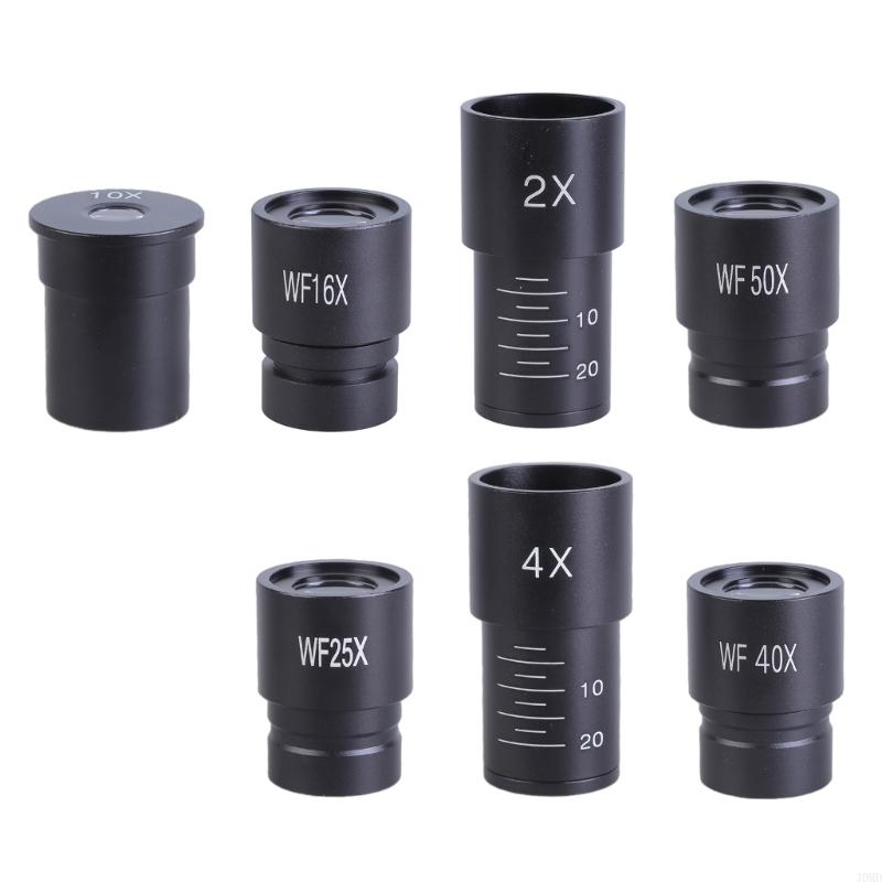 Puerto montaje 23.2 mm Lente ocular/lente Barlow para ángulos anchos microscopio lente ocular