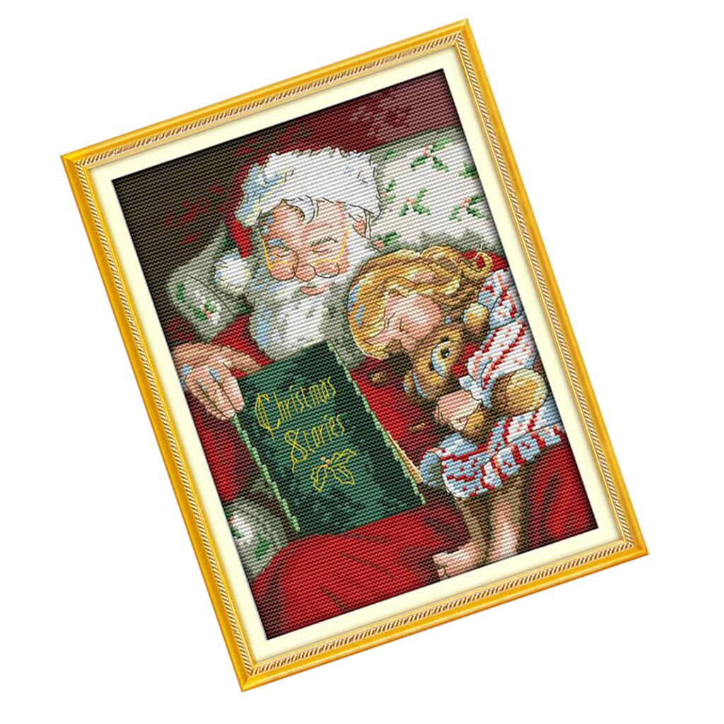 Dimensions Needlecrafts Counted Cross Stitch, Christmas Santa Claus