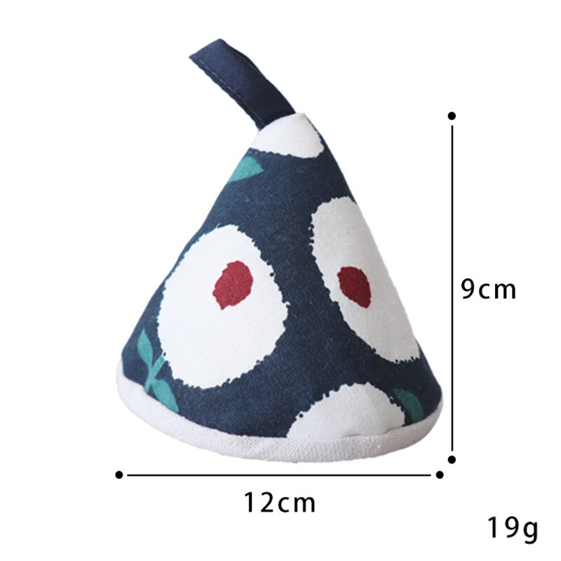 Kitchen Gloves While Cooking Protect Hands Non-Slip Heat Resistant Kitchen Accessories For Pot Holder XHC88: blue apple