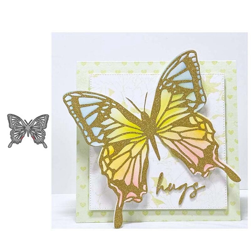 Lace butterfly Metal Cutting Dies Scrapbooking For wedding Card Making DIY Embossing Cuts Craft Pattern