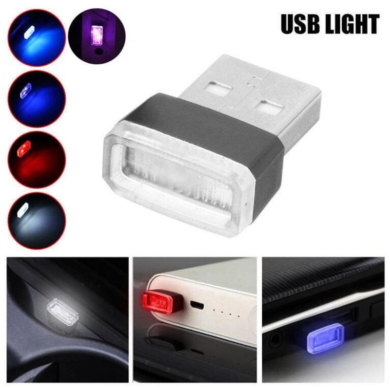 Mini Usb Led Auto Interieur Licht Neon Sfeer Ambient Lamp