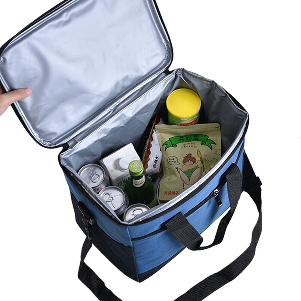 Waterproof Camping Picnic Bags Insulated Lunch Bag Leakproof Thermal Lunch Box Cooler Tote Food Container