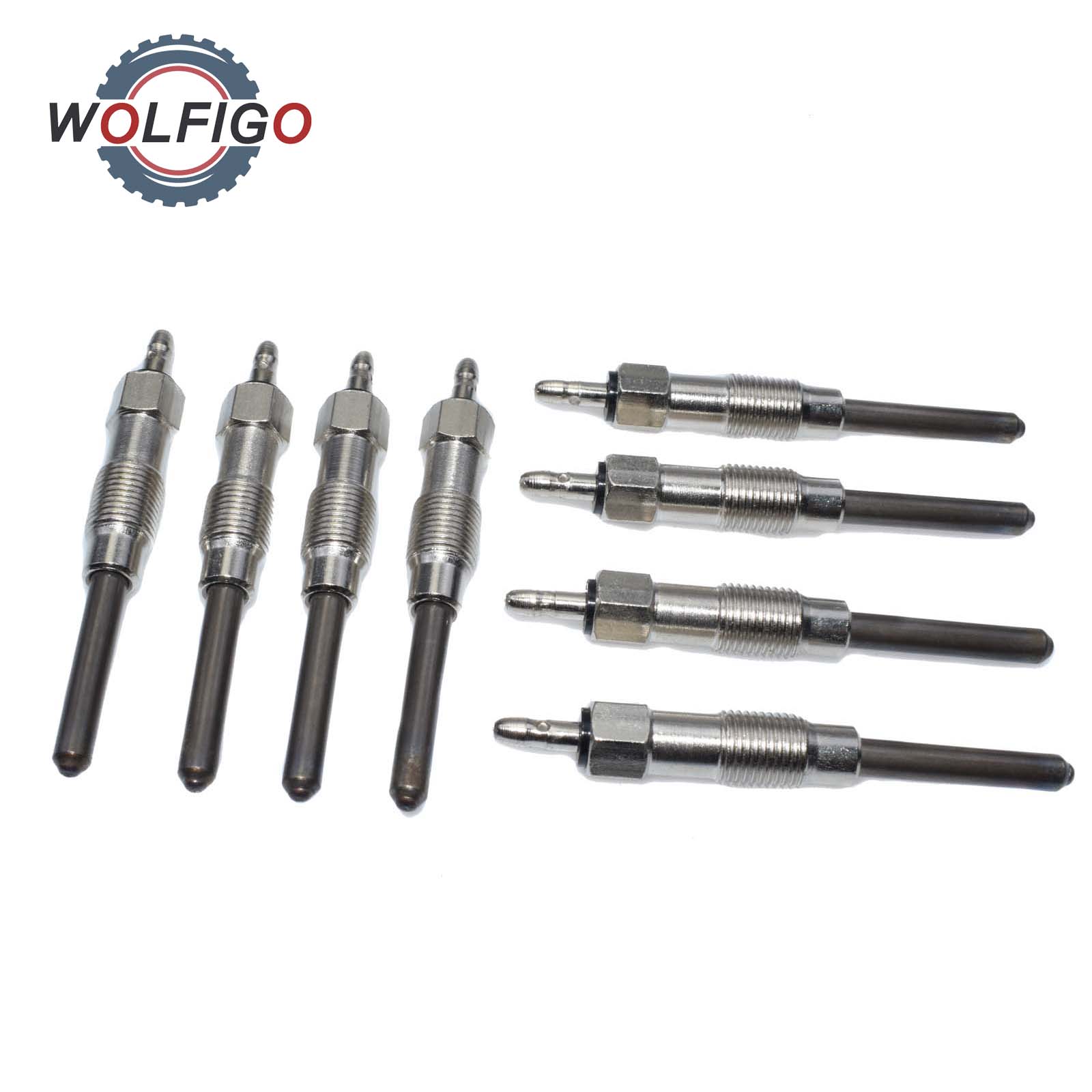 WOLFIGO para HUMVEE HMMWV Premium de doble bobina bujía brillante 6,2 L 6,5 L diésel 12338771 5614017 5584164 6A843G115 AC 15G