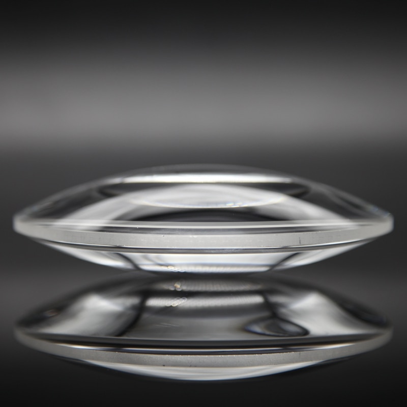 Diameter 30mm Focal Length 100mm Optical Double Convex Lens Factory Custom Optical Glass Prism and Lens