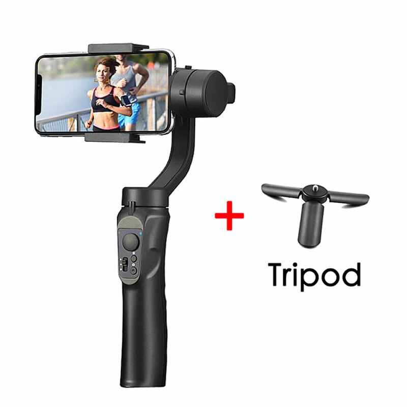 H4 3 Assi USB di Ricarica Registrazione Televisiva di Sostegno Universale Direzione Regolabile Handheld Gimbal Smartphone Stabilizzatore Vlog Dal Vivo
