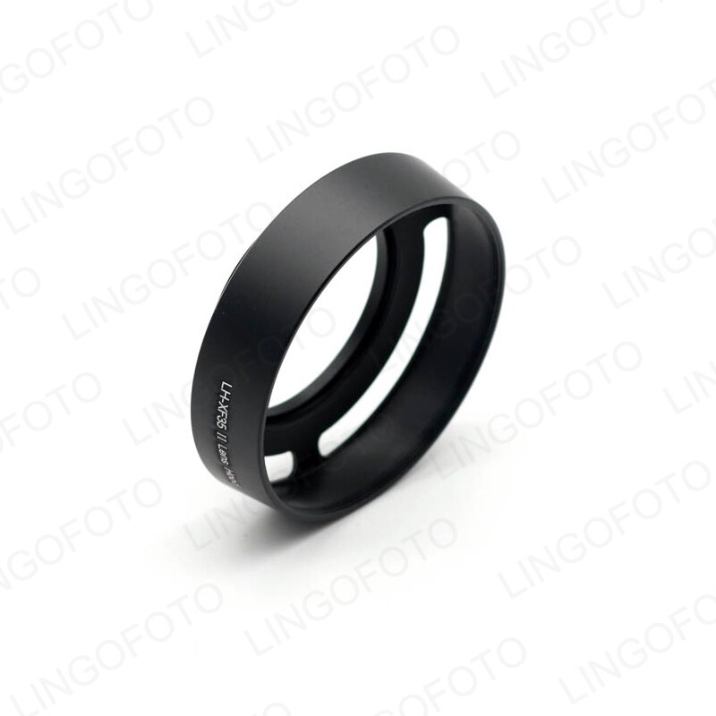 Screw in Metal Lens Hood for Fujifilm XF 35mm / 23mm F2 R WR lens Replaces LH-XF35-2