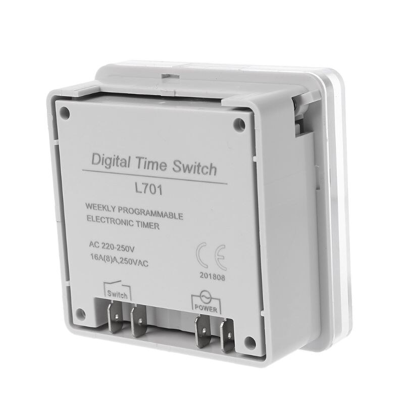 Panel Mounting Plastic Transparent Case Waterproof Cover Enclosure Protection for Time Switch Timer TM618 CN101 CN101A L701