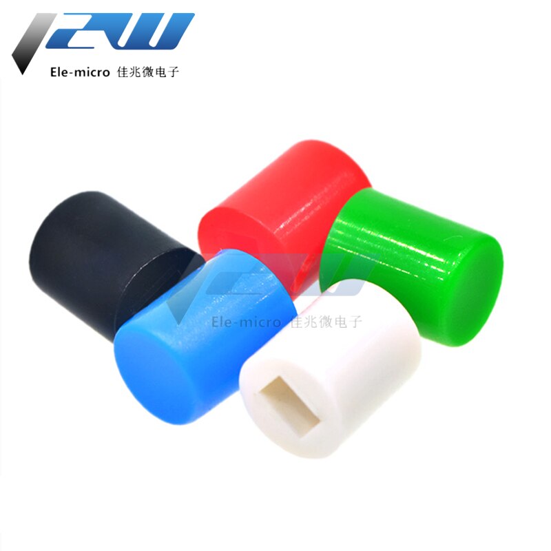 50 Stks/partij Knop Cap A06, cilindrische 6*7 Met 8.5*8.5 8*8 7*7 5.8*5.8 Switch Cap