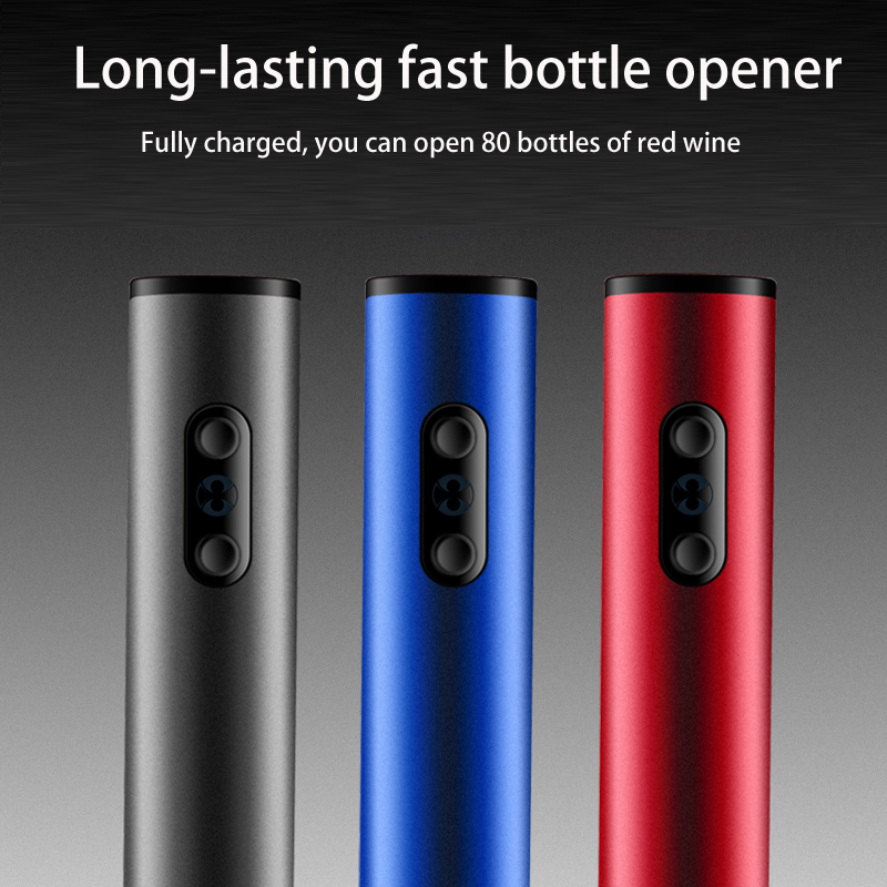 Elektrische Korkenzieher Automatische Flasche Öffner Tragbare Haushalts Folie Cutter Elektrische Wein Flasche Öffner küche Korkenzieher
