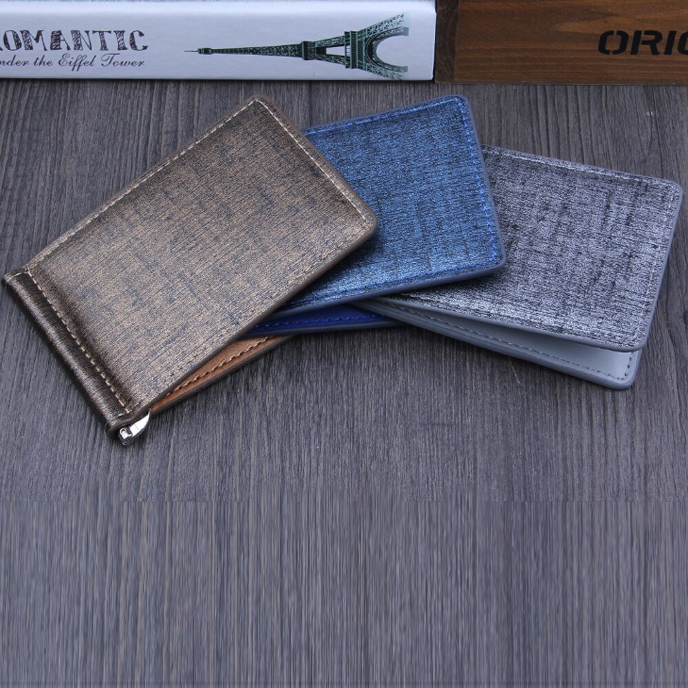 Mannen Bifold Zakelijke Lederen Portemonnee Id Credit Card Holder Purse Zakken # P30