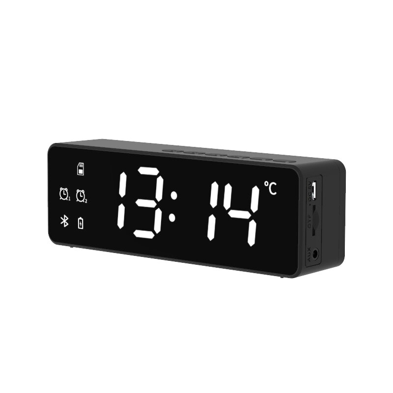 Led Electronic Digital Clock Silent Intelligent Date Temperature Alarm Lcd Bedroom Digital Clock Zegar Home Decor Clock DB60SZ