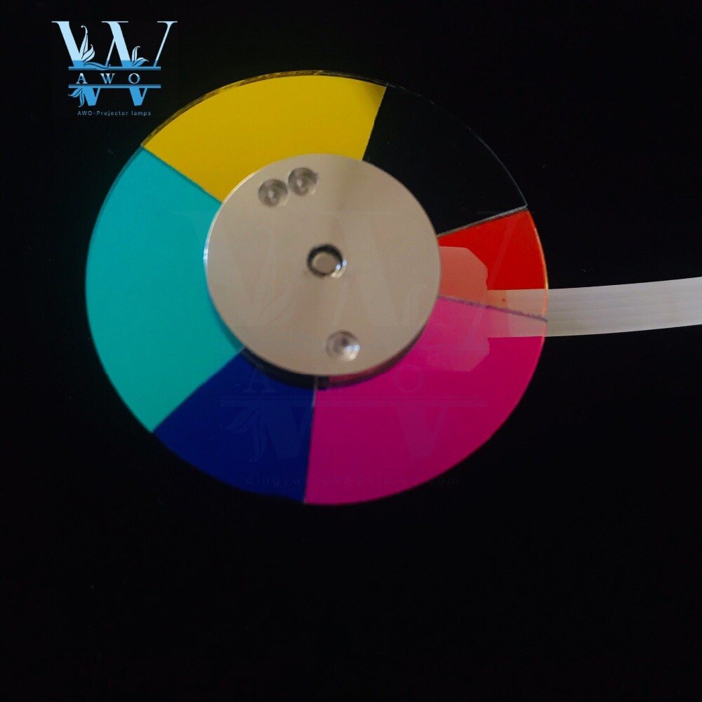 100% Projector Color Wheel For NEC VE280 VE282 VE281 NP216 NP-V230 NP-V260W NP-V300X NP-V311X NP-V230X Diameter 40