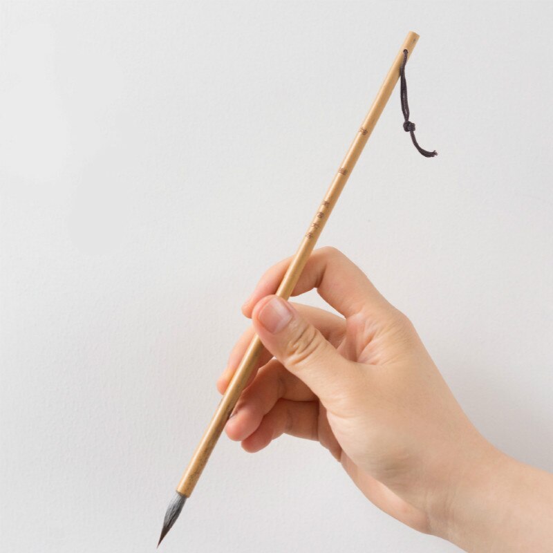 Chinese Mutiple Hair Calligraphy Brushes Weasel Hair Small Regular Script Song Huizong's Calligraphy Writing Brush Tinta China