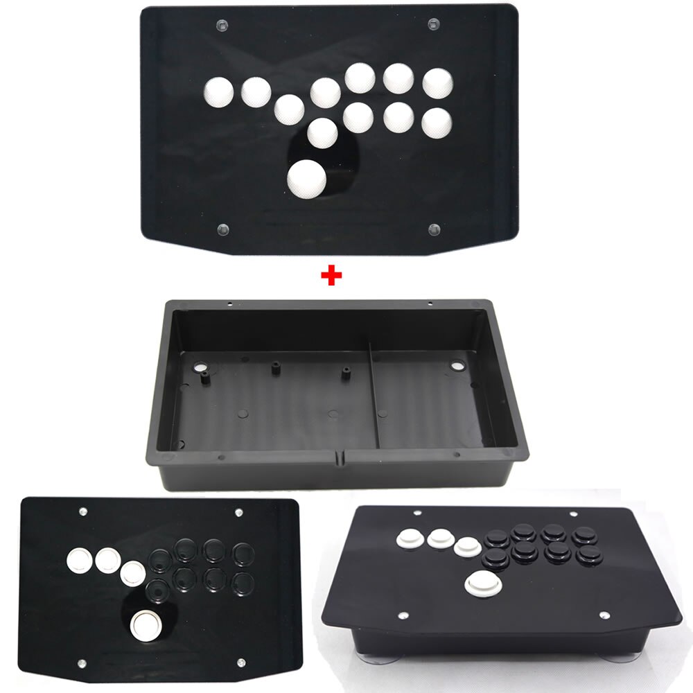 RAC-K500B Hitbox Alle Knoppen Joystick Acryl Panel Case Diy Arcade Joystick Kits