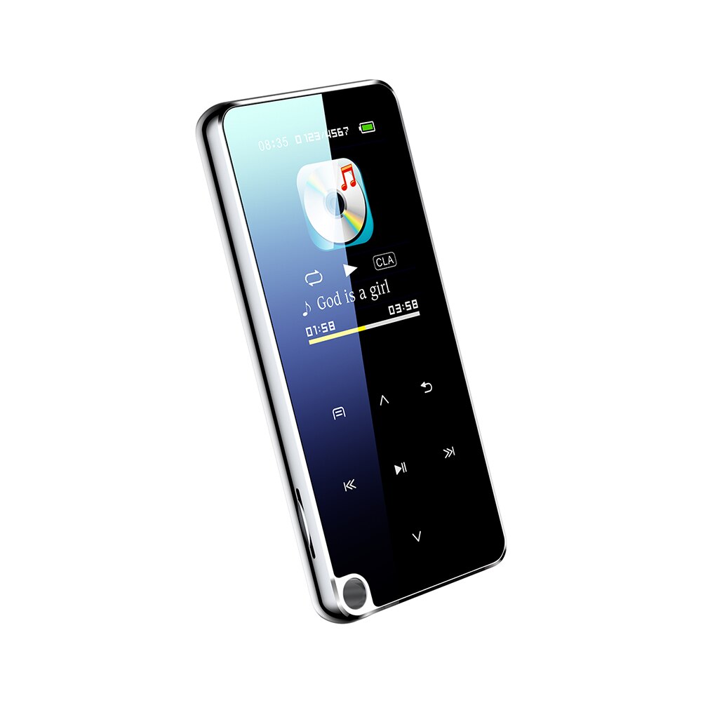 M25 Bluetooth MP3 Player Lossless HiFi sound music player 1.8-inch OLED screen with FM Radio Recording Stereo FM Automatic Radio