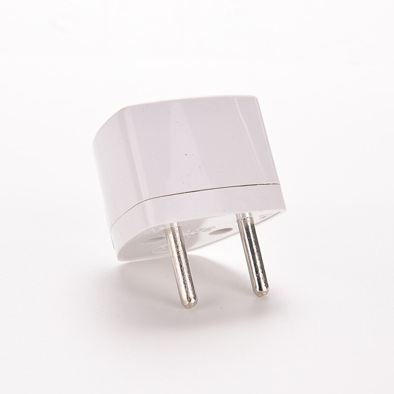 1pc hvide rejseomformer stik universal eu uk us ger au chn stik adapter european tyskland australien kina strømstik stikkontakt