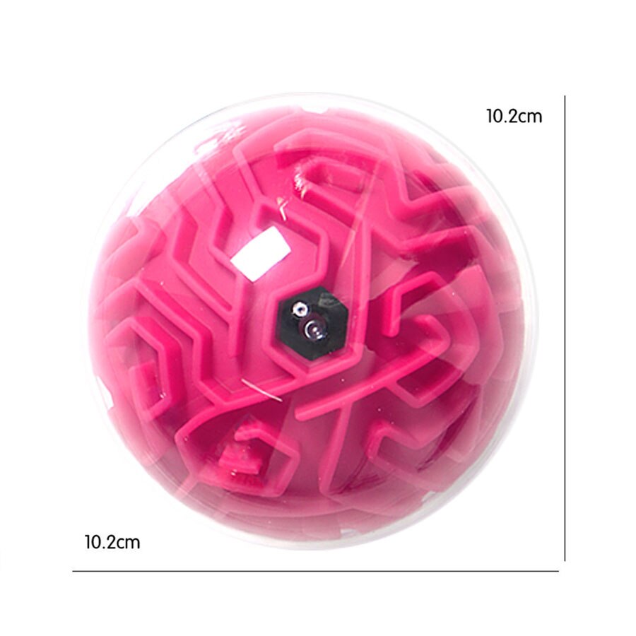 Maze 3D Balance Puzzles Brain Teasers Ball,Hard Challenges Gravity Memory Sequential Puzzles Education Puzzle Toys: Pink East