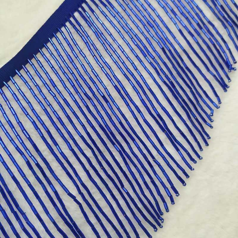 1 gård 15cm guldpärlor fransar trim band syrör tofs fransar trimning latin klänning drama aftonklänning plagg tillbehör