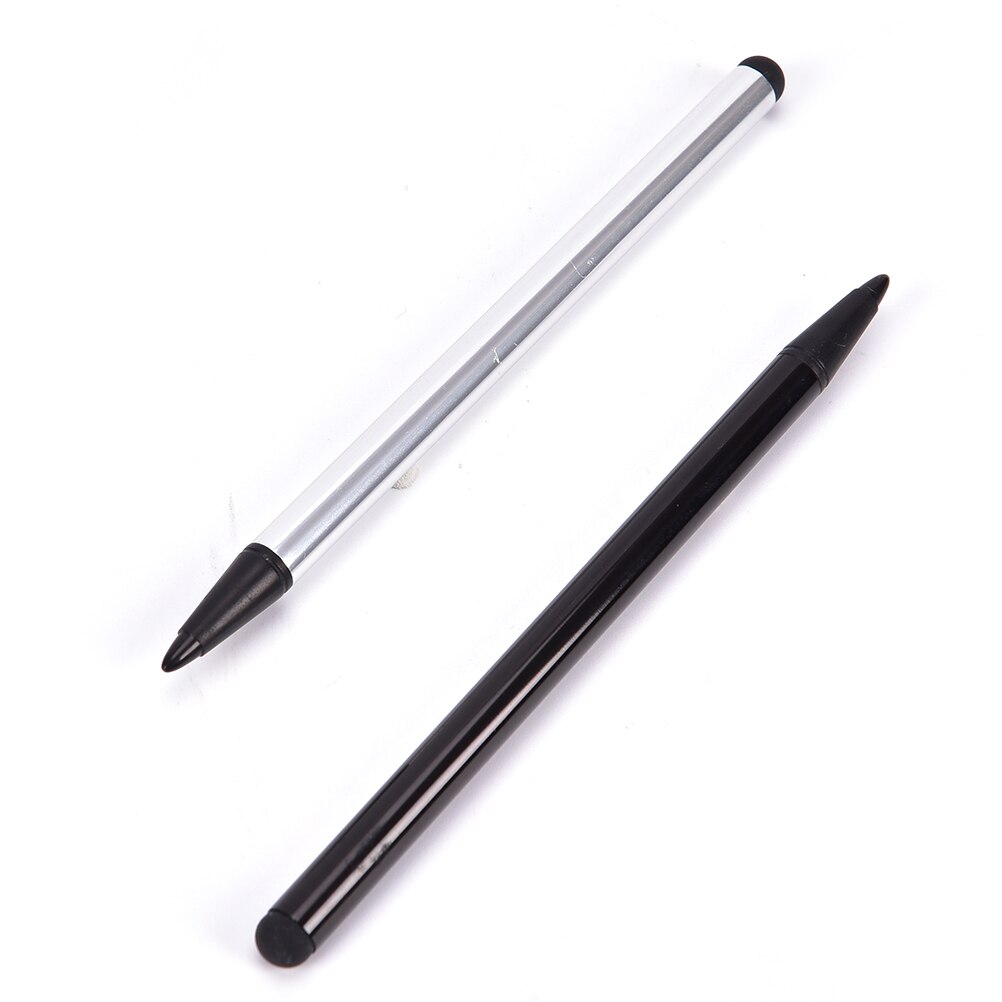 1pc 2 en 1 capacitif résistif stylo écran tactile stylet crayon pour tablette iPad téléphone portable PC capacitif stylo