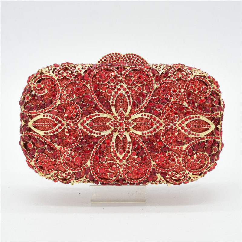 Dames Bridal Clutch Kronkelende Kleur Schoudertas Dames Shiny Avond Clutch: as pictures 6