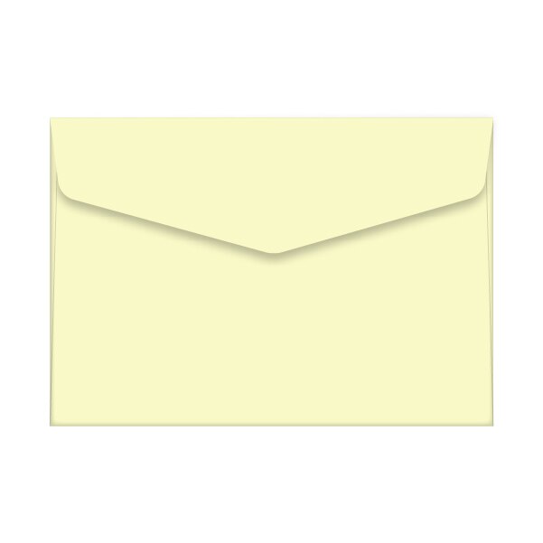 5pc /lot Candy color mini envelopes DIY Multifunction Craft Paper Envelope For Letter Paper Postcards School Material: Light yellow