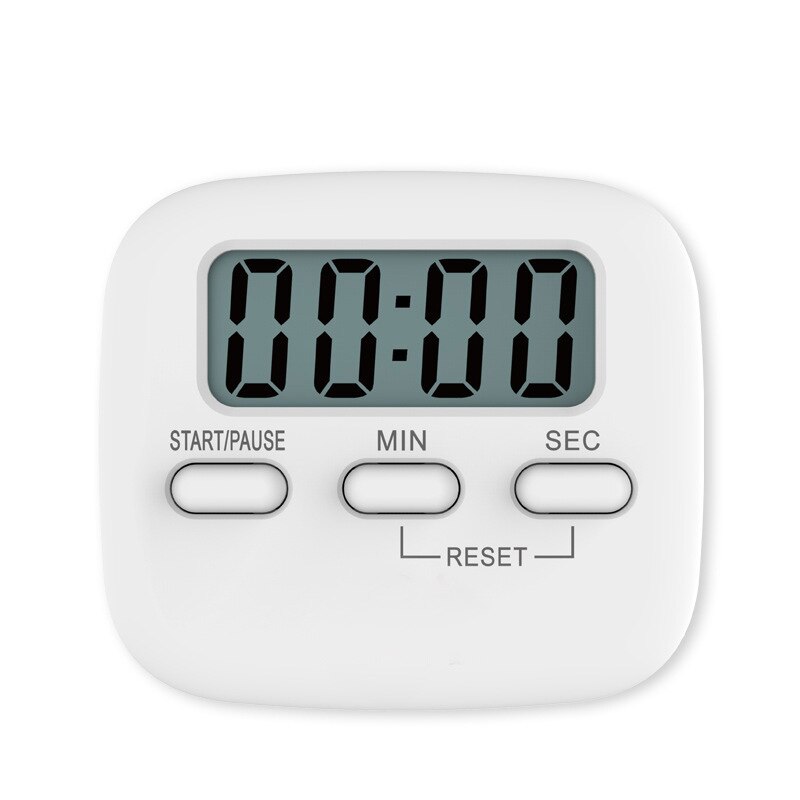 Digital Kitchen Timer Big Digits Loud Alarm Magnetic Backing Stand with LCD Display for Cooking Baking Sports таймер кухонный: Default Title