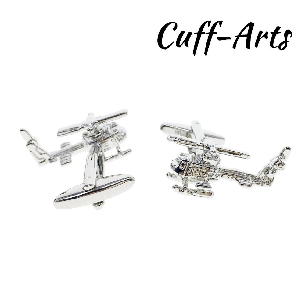 Abotoaduras para Os Homens Abotoaduras Helicóptero Mens Cuff Jóias Presentes Dos Homens Gemelos Abotoaduras Vintage por Cuffarts C10317