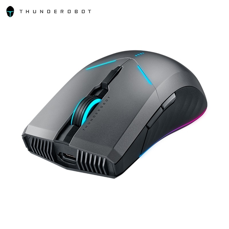 Thunderobot wireless mouse gaming mouse OMRON LED backlight Programmable rechargeable 4000 DPI computer mouse