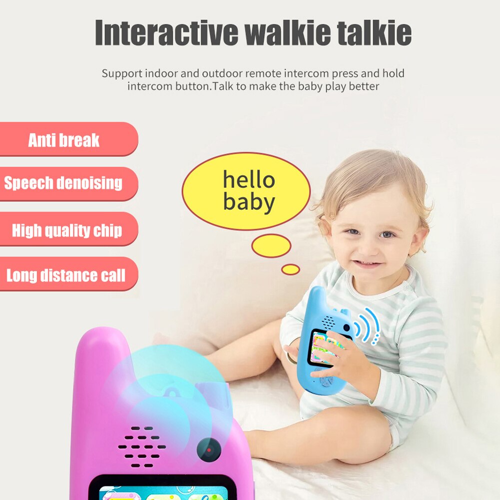 Kinderen Mini Camera Full Hd 1080P Draagbare Digitale Video Foto Camera 2 Inch Scherm Kinderen Voor Kid Game studie Camera
