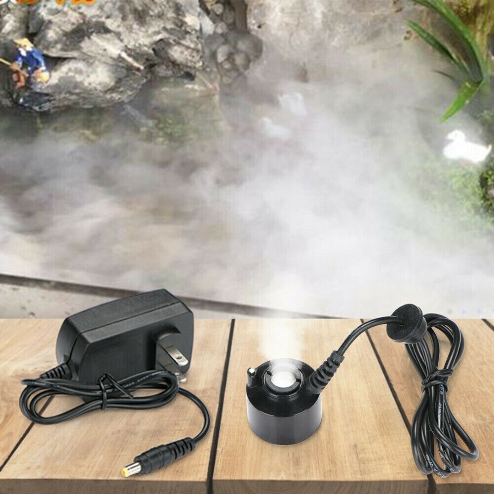 Mist Maker Fogger Water Fountain Vijver Luchtbevochtiger Luchtreiniger Indoor Outdoor Eenvoudig Te Bedienen Tuin Fontein