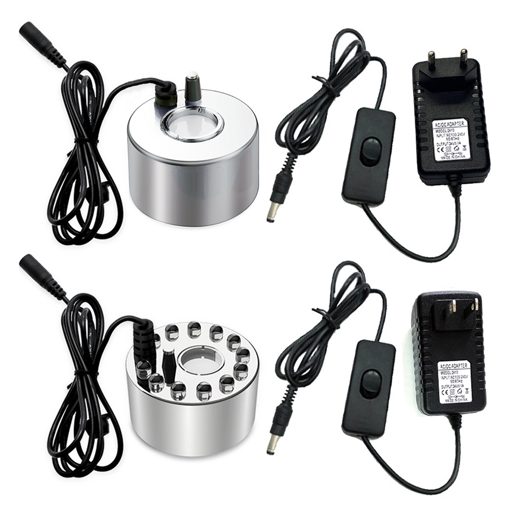 110V 220V Ultrasone Mist Maker Fogger Aquarium Verneveling Apparaat Luchtbevochtiger Hydrocultuur Vernevelaar Fontein Vijver verstuiver