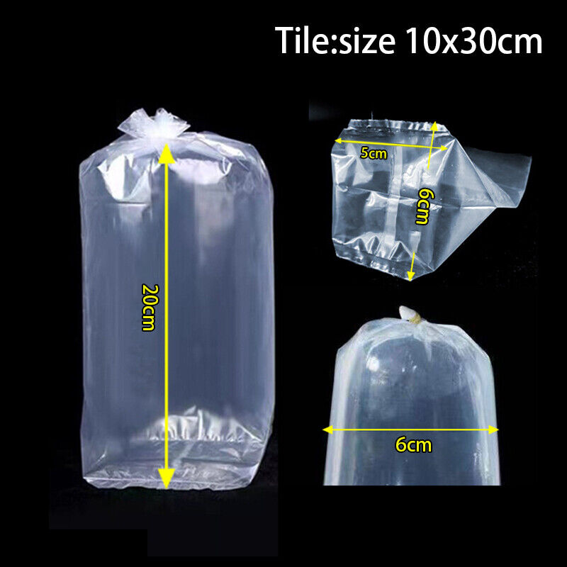 50 Uds. Bolsas de respiración para acuario bolsas de respiración transporte LongLife peces camarones bolsas de plástico a prueba de fugas para peces vivos duraderos: Blanco