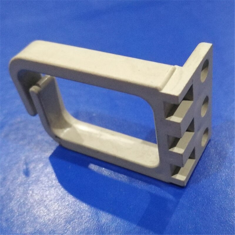 100PCS cable manager ring ABS Square 3 holes positioning cable management for network cabinet white 40*25*17mm factory ELINK